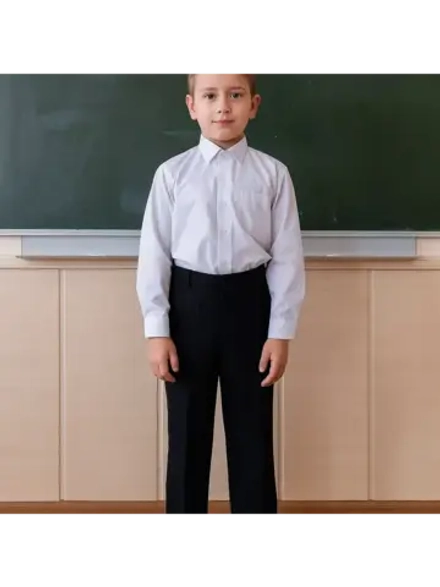 Брюки школьные классические для мальчика.