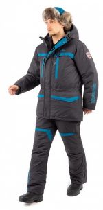 Зимний костюм Соболь -35 (таслан, графит) GRAYLING