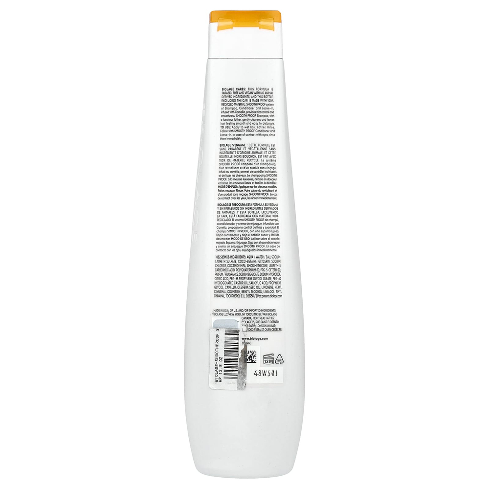 Biolage, Smooth Proof, шампунь для вьющихся волос, 400 мл (13,5 жидк. унц.)