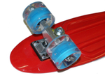 Скейт с наждачной декой: JY-S209-Г  (Красный)