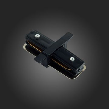 ST013.419.00 Коннектор прямой для однофазного встраиваемого шинопровода ST-Luce Черный BASE