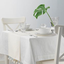 IKEA GOKVÄLLÅ  (ИКЕА ГОКВÄЛЛÅ)  -  Бегунок, бежевый, 35x130 см