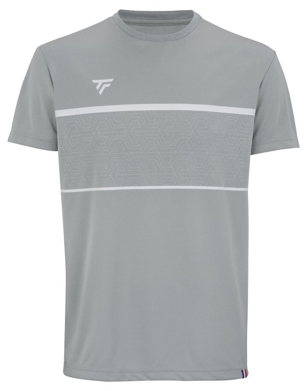 Теннисная футболка Tecnifibre Team Tech Tee - silver