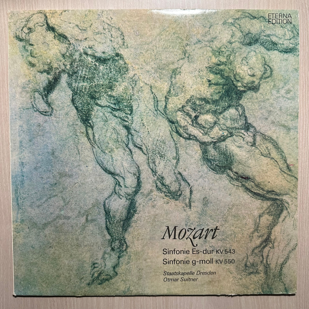 Моцарт - Симфония ми-бемоль мажор / Симфония соль минор (Германия 1977г.)