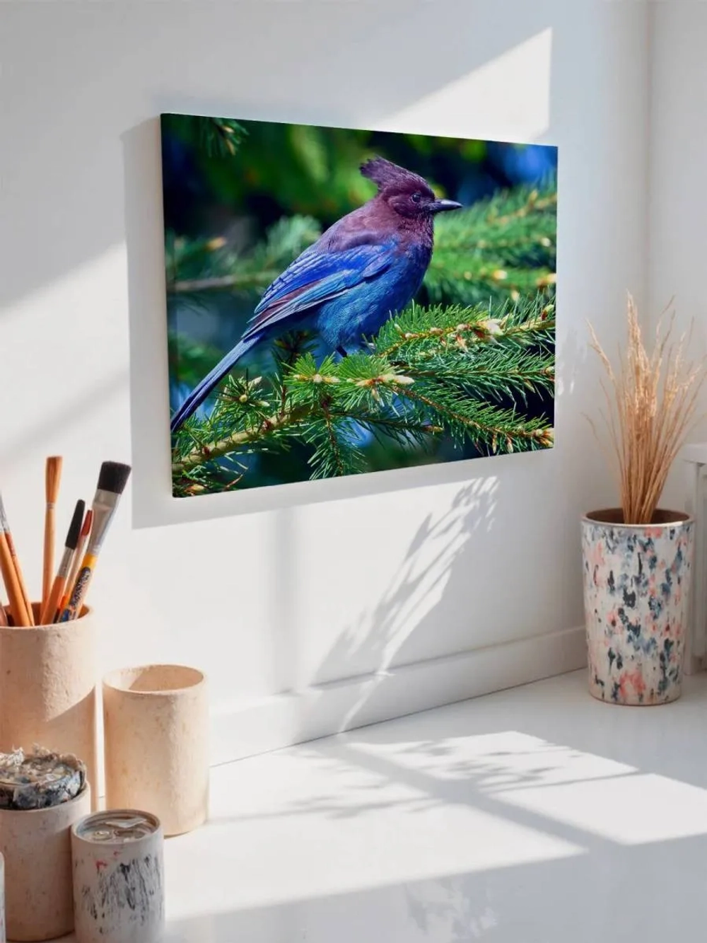 Картина на стену 40 X 50 Сойка