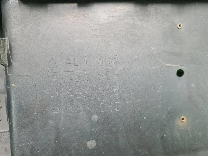 Бампер задний Mercedes G W463 (2018-н.в.)