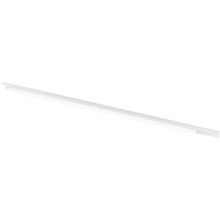 Ручка-профиль накладная L.796мм, отделка белый бархат (матовый)