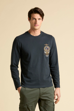 Лонгслив из хлопка