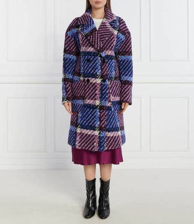 Хлопковое пальто Ga\u00eblle Paris - фиолетовый(GBDP18627)