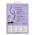 Сиреневый вибратор-кролик GKiss - 19 см. (Цвет: сиреневый)