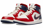 Кроссовки Jordan Air Jordan 1 Mid "Usa 2.0" (Женская размерная сетка)