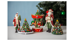 Фигурка новогодняя 25.5см Lamart Noel Санта с подарками