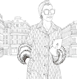 LOOK. Coloring Book