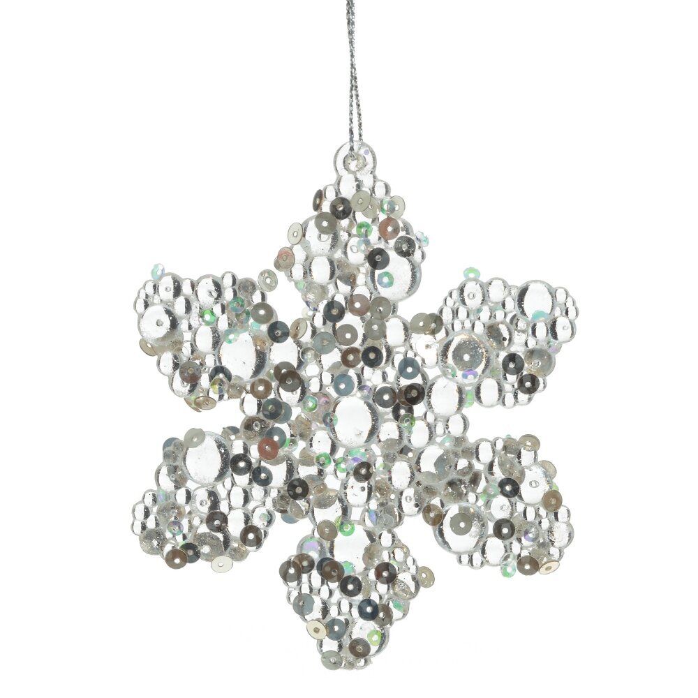 GAEM Украшение новогоднее "Снежинка", L8 W0,3 H10 см