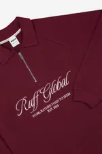 Толстовка Ruff Global Halfzip Sport Jacket Burgundy