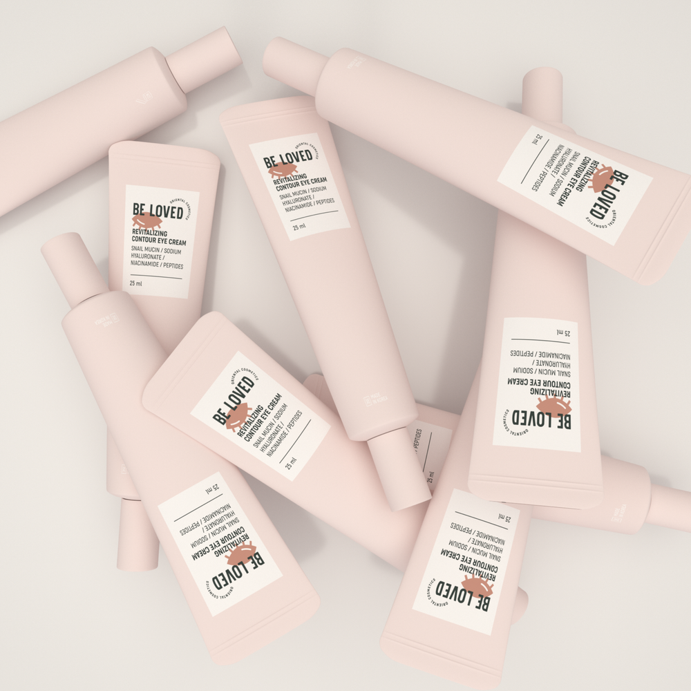 BL Oriental Крем для контура глаз 25мл восстанавливающий, с пептидами и муцином улитки