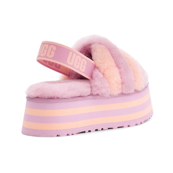 Ugg Disco Stripe Slide 'Purple Pink'