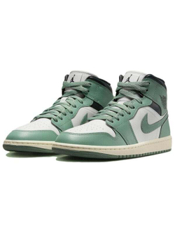 Кроссовки Jordan 1 Mid Jade Smoke Women's