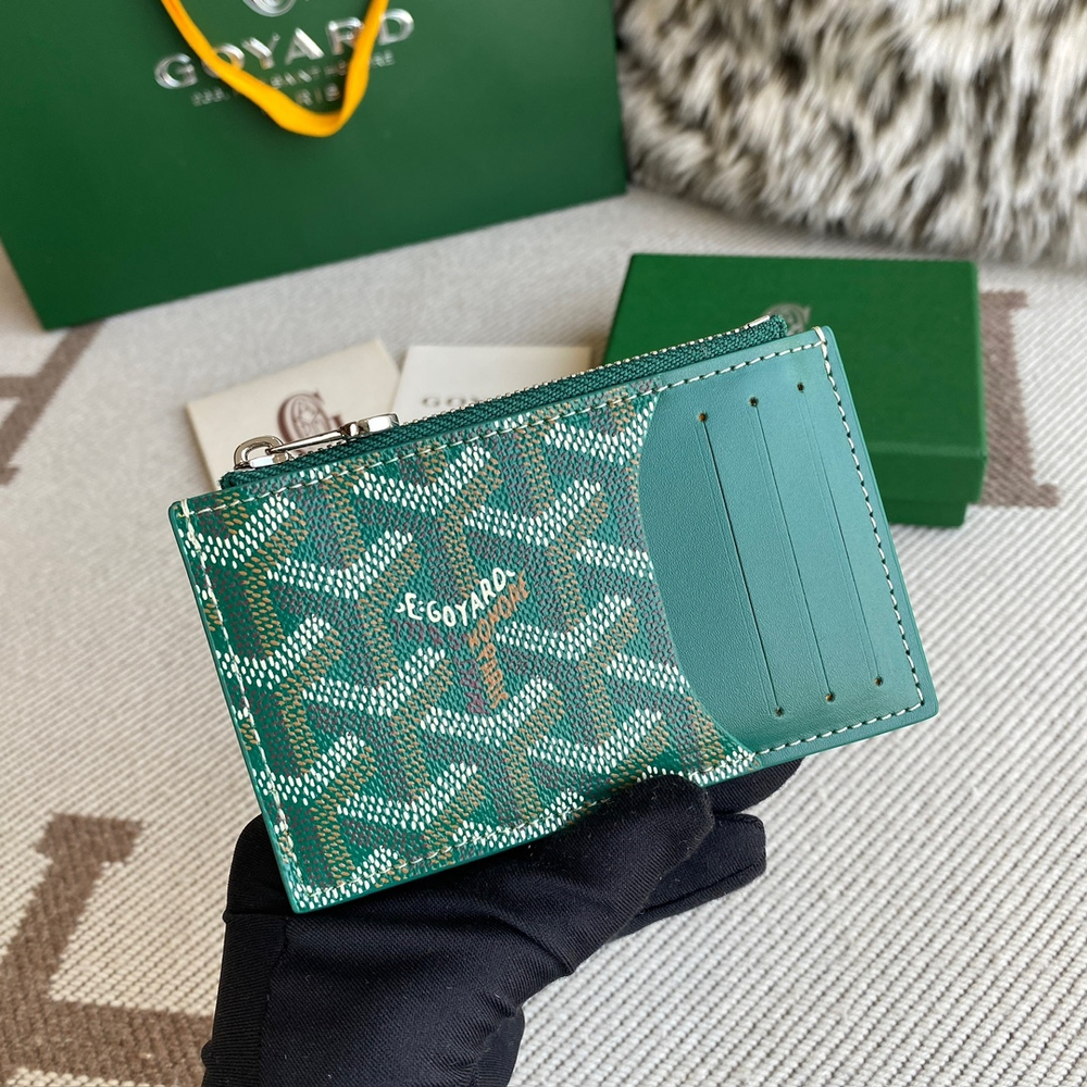 Goyard Bourbon Zipped Card Holder (11 colors)