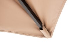 "Джулия" зонт садовый 3х3м на центральной опоре, тент бежевый