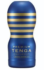 Мастурбатор TENGA Premium Original Vacuum Cup (Цвет: синий)
