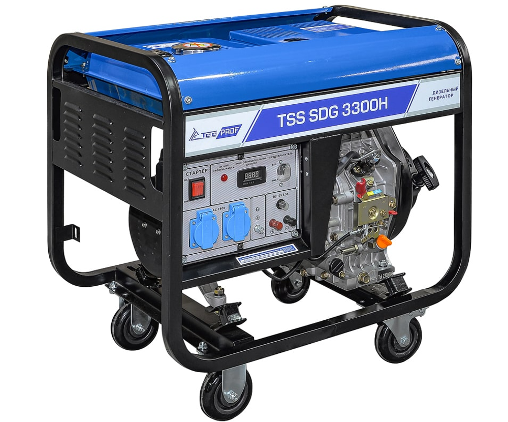 Дизель генератор 3 кВт TSS SDG 3300H