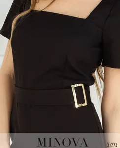 Платье 8607-черный Minova