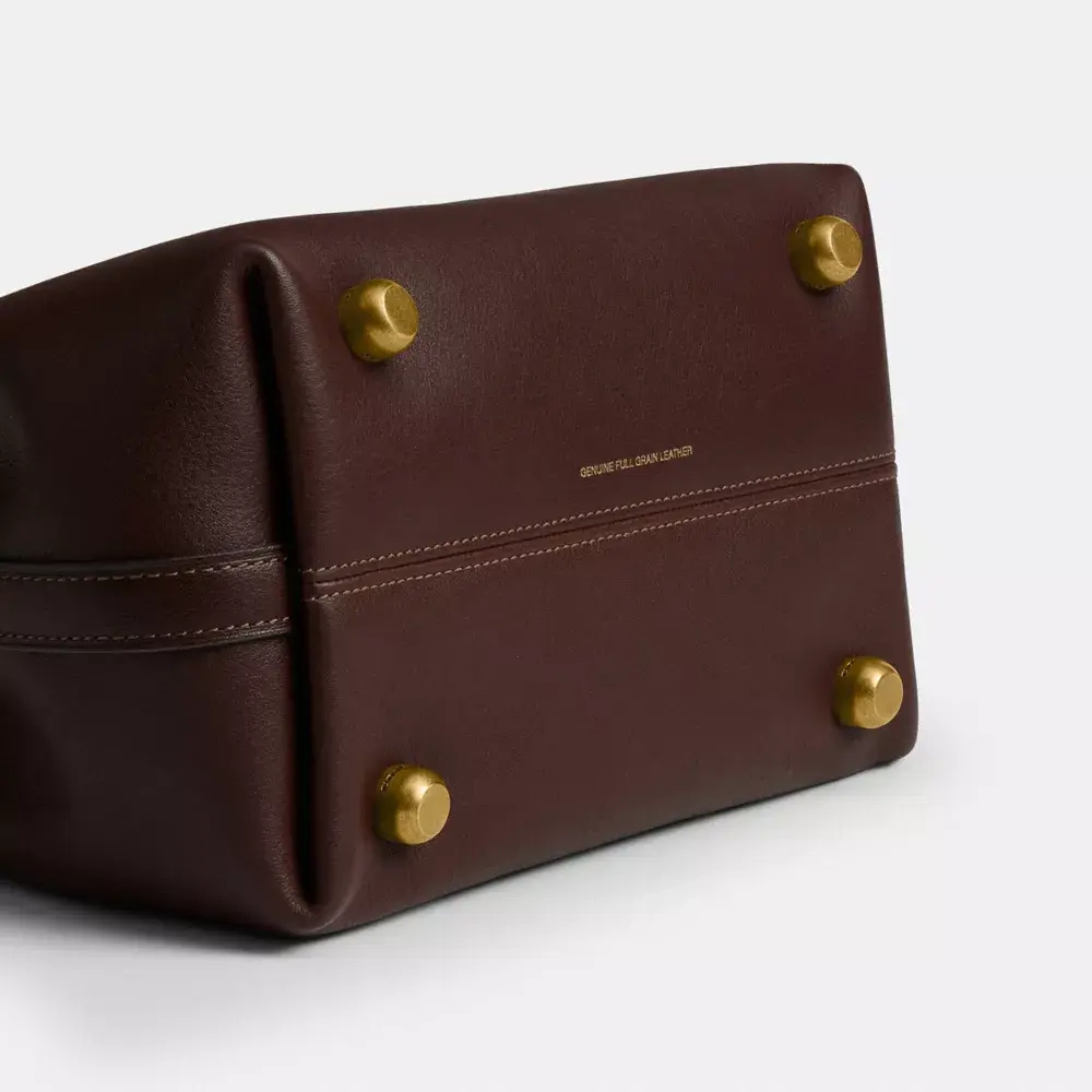 COACH СУМКА SOFT EMPIRE 21, ТЕМНО-КОРИЧНЕВЫЙ