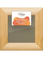 Деревянная рама 40x40 для постера и фотографий сеч. 60x18