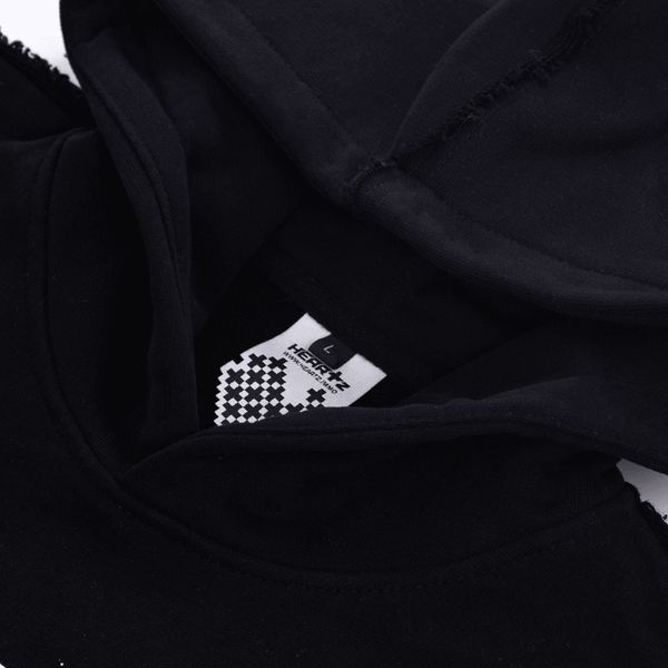 Худи Down the Cutter Heavycotton Peach черный - фото 7