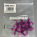 Пропеллеры Gemfan 31мм 4х лопастные под вал 1мм