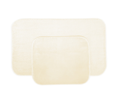 Набор ковриков для ванной и туалета, 60x100/50x60 см, цвет Кремовый