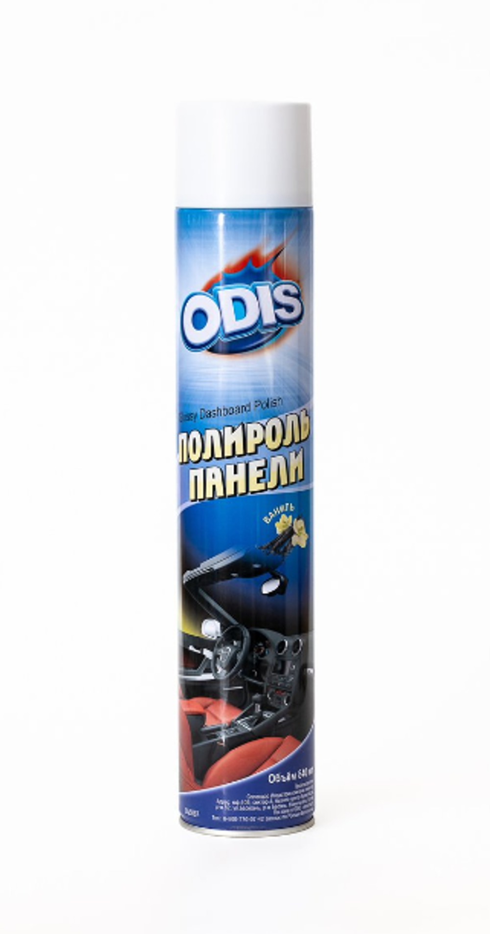 Полироль торпеды спрей ODIS 750мл Ваниль #Ds6887