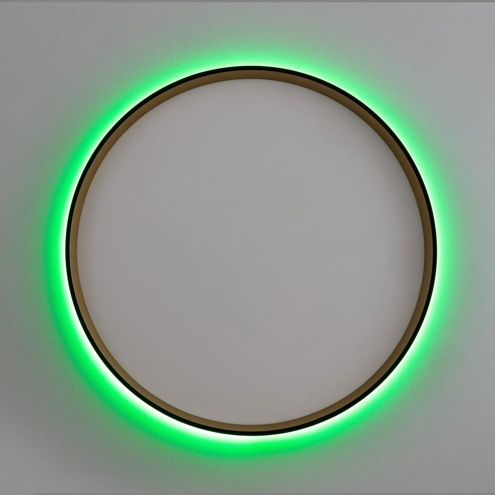 Citilux ETALON CL750401R LED RGB Светильник с пультом Чёрный+Золото