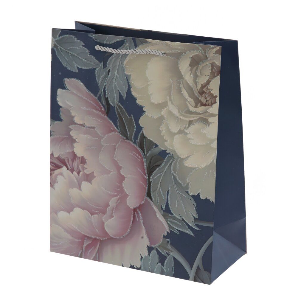 GAEM Пакет подарочный M (бумага 210г/м2, блок 12шт), L26 W12 H32 см, 4в.