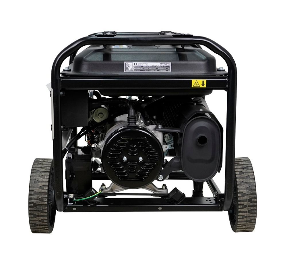 Генератор бензиновый Loncin LC10000D-S - [7 кВА / 380V] трехфазный