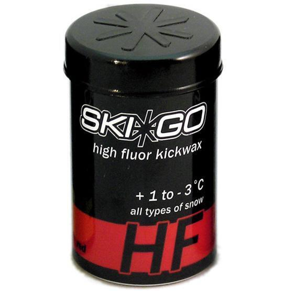 Ski-Go Мазь держания HF Kickwax Red +1 до -3°C (все типы сне