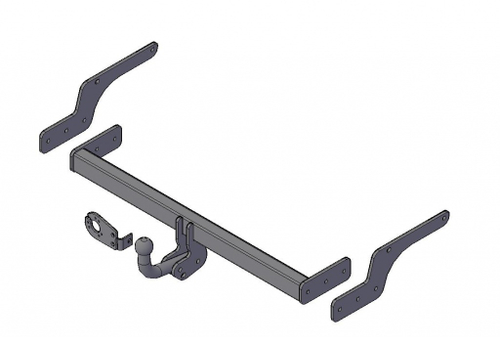 Фаркоп Renault Logan 2 седан 2014-2022, условно-съемный,(без электрики) Трейлер.9011