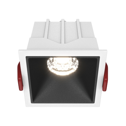 Модульный встраиваемый светодиодный светильник диммируемый Maytoni Alfa LED DL043-01-10W4K-D-SQ-WB