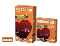 Презервативы Masculan 3 Classic С колечками и пупырышками, 10шт