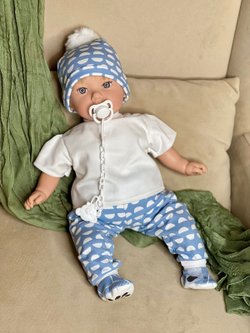 Кукла Marina and Pau 45 cм TEO в пакете (M850K)