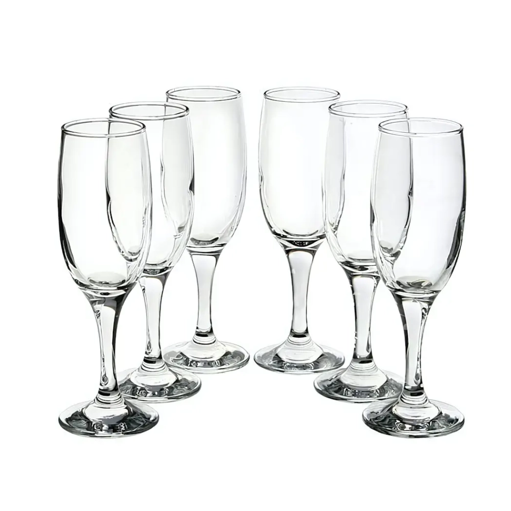 Набор бокалов для шампанского 6шт 190мл «Бистро» 44419В