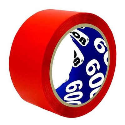 Лента упаковочная (скотч) UNIBOB 48 мм*66 м КРАСНАЯ 45мкм