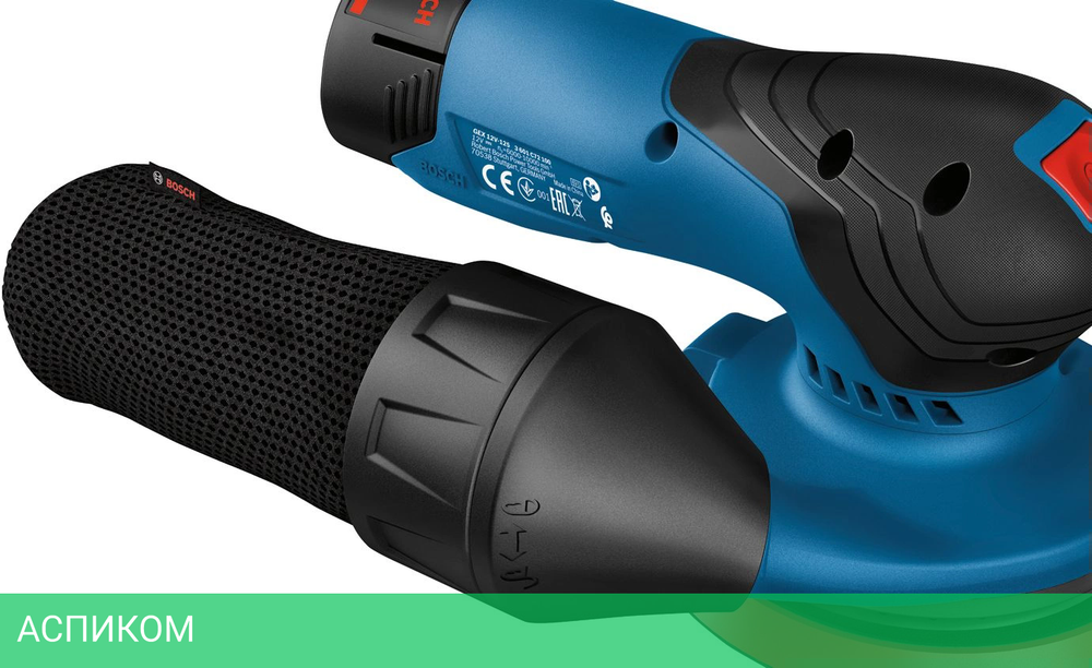 Эксцентриковая шлифмашина Bosch GEX 12V-125 без АКБ (0601372101)