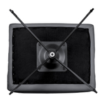 Оттоманка HUG тёмно-серый, экокожа