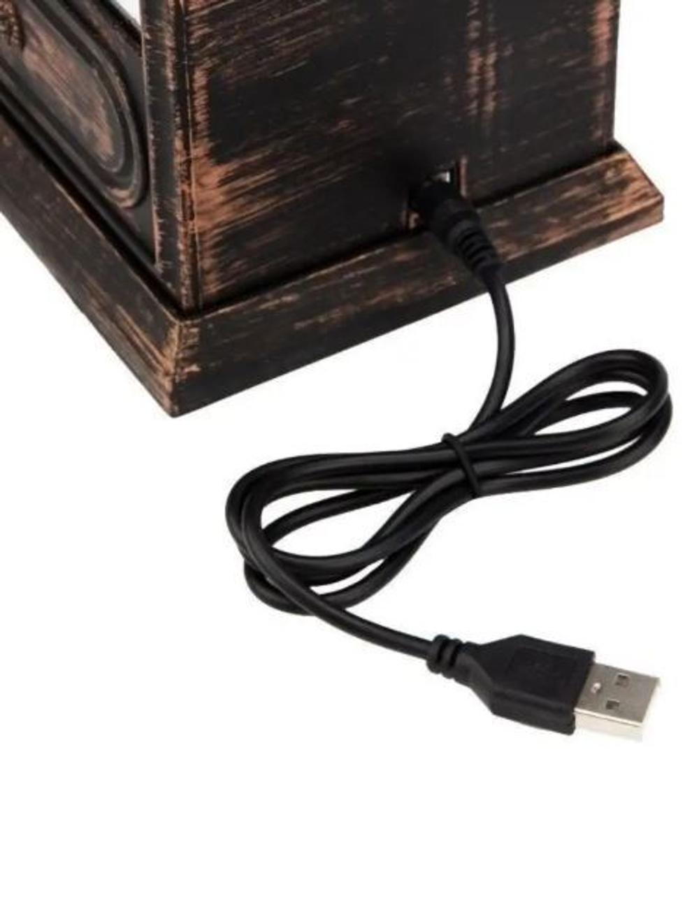 Электро камин декоративный с часами