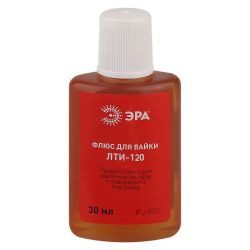 Флюс ЭРА PL-F01 для пайки ЛТИ-120 30 мл