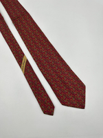 Галстук красный Salvatore Ferragamo