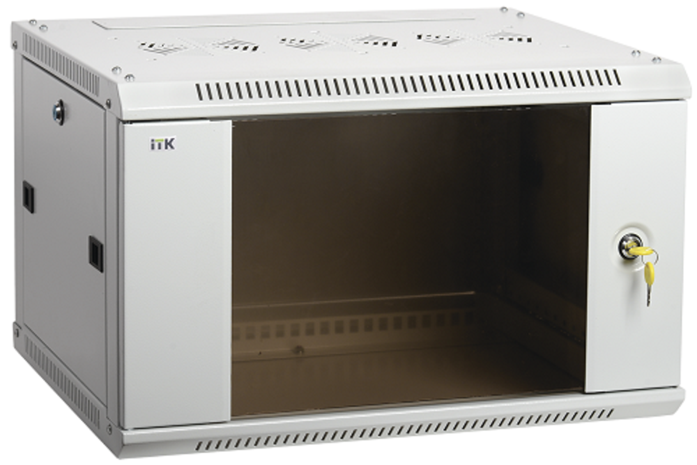 Шкаф настенный 19", 12U ITK LWR3-12U64-GF