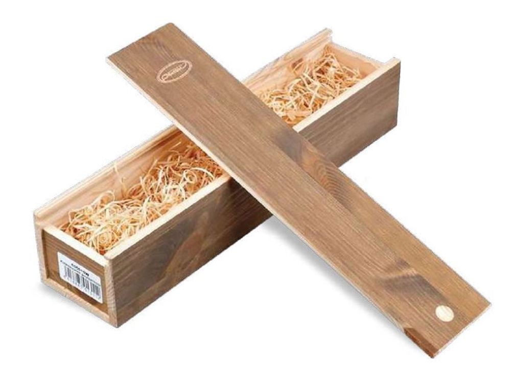 Подарочная деревянная коробка для ножа Marttini, размер - 34х7х5см